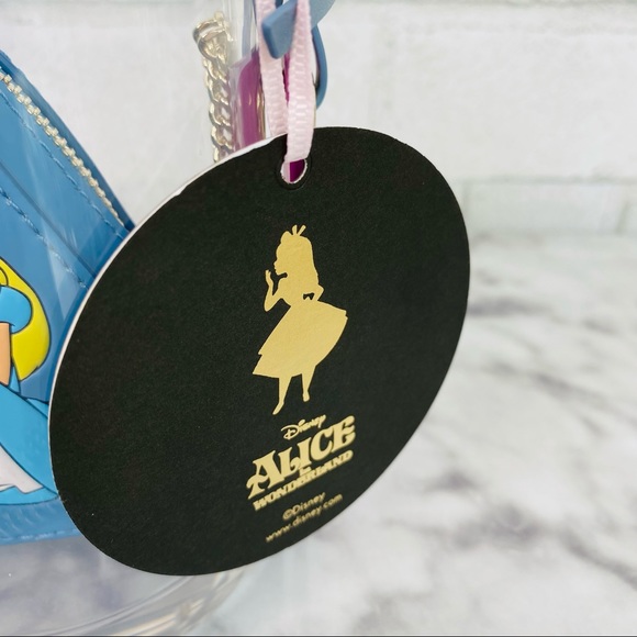 Disney X Kate Spade Alice In Wonderland Alice In A Bottle 3D Glass Crossbody Bag - Picture 16 of 16